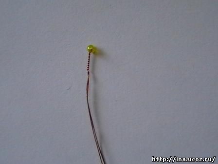 цветок из бисера гиацинт
